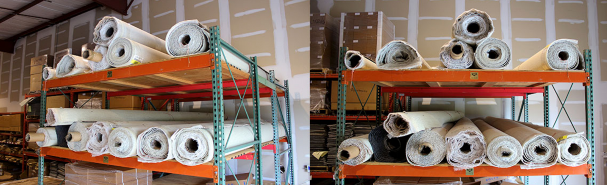 Carpet Racks for Warehouses