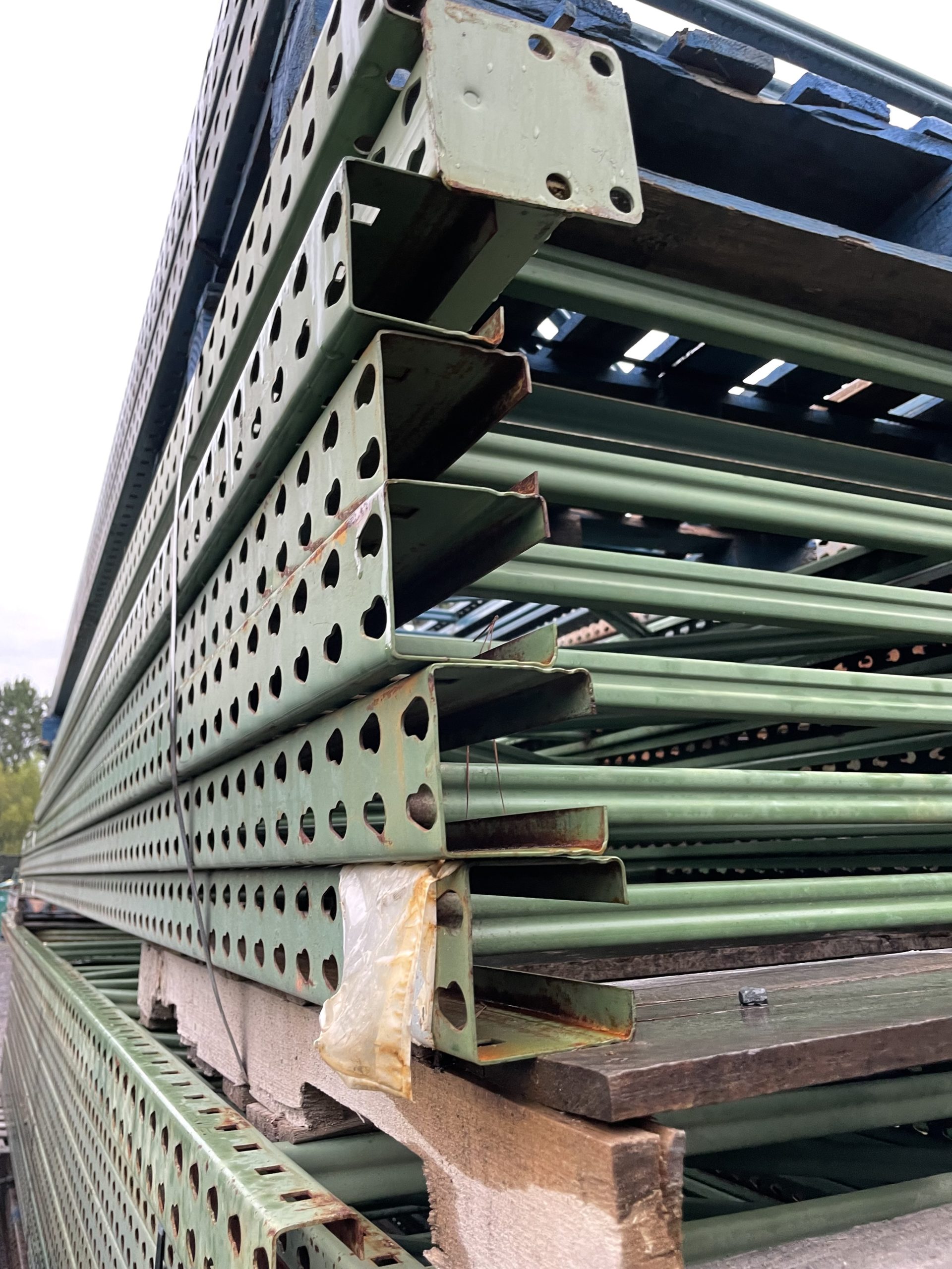 Used Racks for Sale | Used Teardrop Pallet Rack